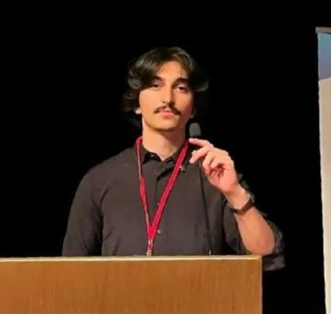 Speaking at an IEEE conference
